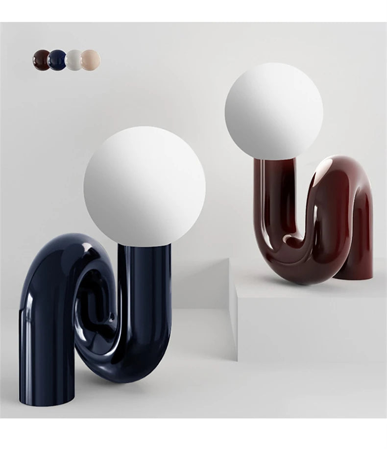Table Lamp - Nordic Postmodern Glass Desk Lamp SW-36210579 - SWEET-LIGHTS