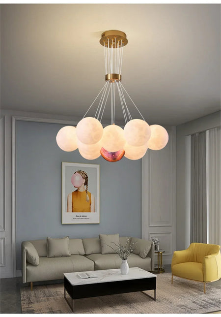 Children Lighting - Creative Moon Ceiling Chandelier Indoor Lamp SW-36210345 - SWEET-LIGHTS