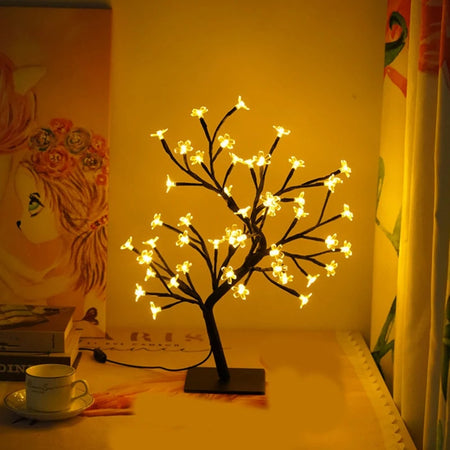 Table Lamp - 24LEDs Maple Leaf USB Tree Light Room Decoration SW-36210458 - SWEET-LIGHTS