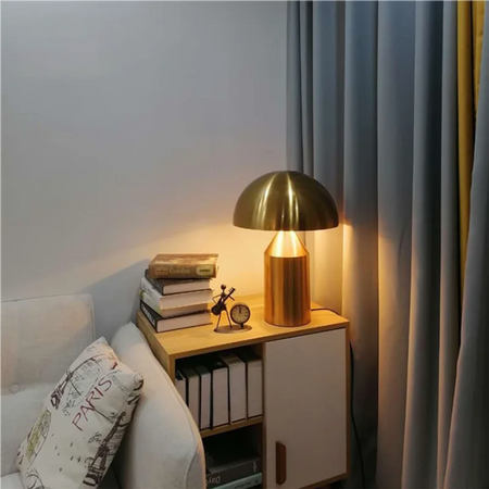 Table Lamp - Electroplating Nordic Black White Gold Mushroom LED Decor SW-36210345 - SWEET-LIGHTS
