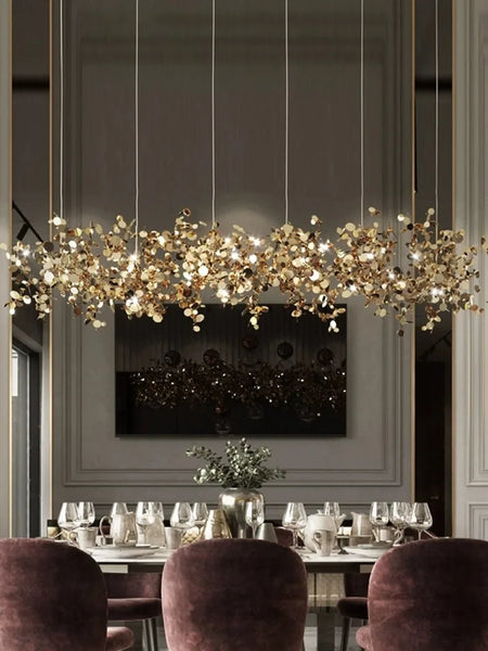 Chandelier - Modern LED Chrome Lamp for Dining Kitchen Bar SW-36210457 - SWEET-LIGHTS