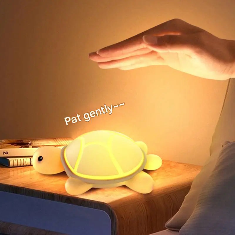 Children Lighting - Led Turtle Night Light Cute Silicone Lamp Touch Nightlight Children Sleep Light Room Decor Gift SW-36210458 - SWEET-LIGHTS