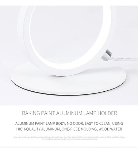 Table Lamp - Dimming Intelligent Touch Ring Night Light Modern Design SW-36210347 - SWEET-LIGHTS