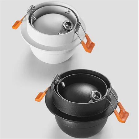 Spotlight - Embedded Rotating LED Downlights 7W9W12W15W20W Anti Glare COB Spot Lights AC90-260V SW-36210453 - SWEET-LIGHTS