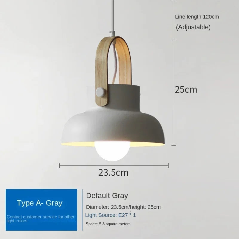 Pendant Light - Nordic Loft LED Iron Macaron Lamp Fixtures SW-36210347 - SWEET-LIGHTS