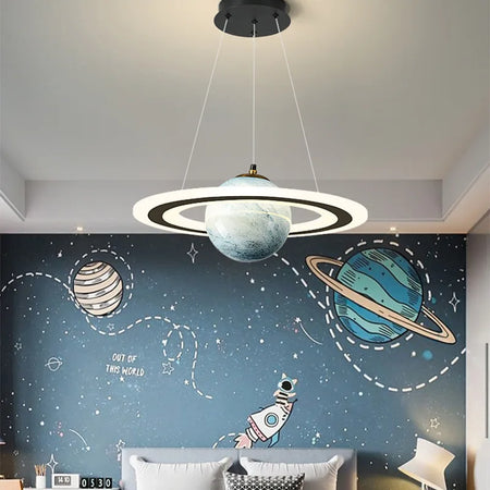 Children Lighting - Acrylic Ball Planet Pendant Lamp SW-36210345 - SWEET-LIGHTS