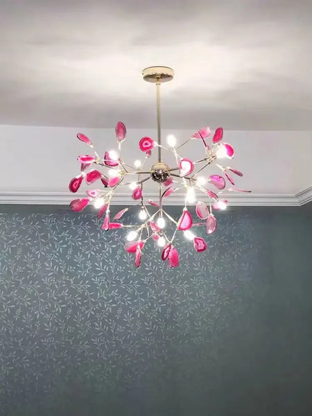 Pendant Light - Firefly Chandelier Agate Postmodern Luxury SW-36210478 - SWEET-LIGHTS