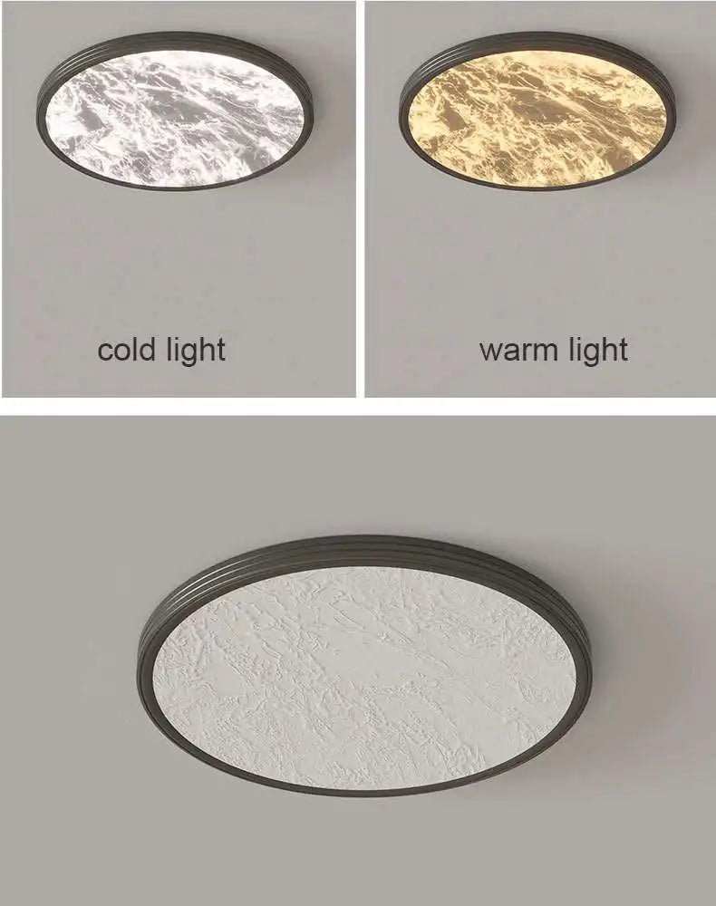 Ceiling Light - Modern Black/White LED Fixture Remote Dimmable for Home Decor SW-36210457 - SWEET-LIGHTS