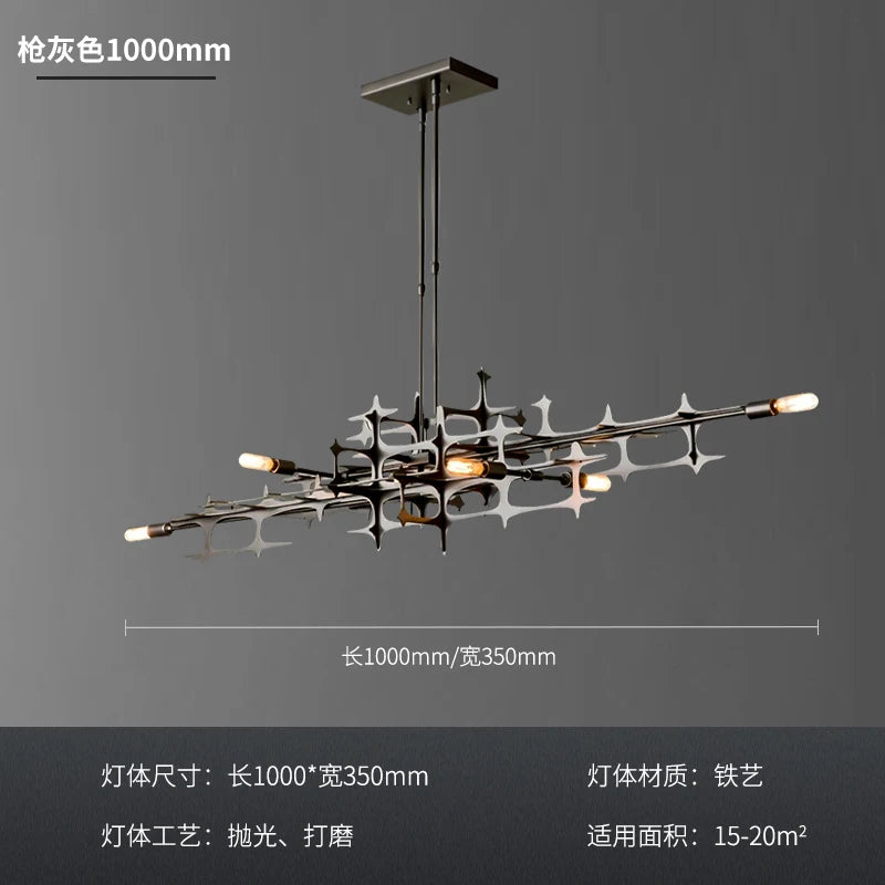Pendant Light - Nordic Light Luxury Geometric Bar Pendant Lamp SW-36210357 - SWEET-LIGHTS