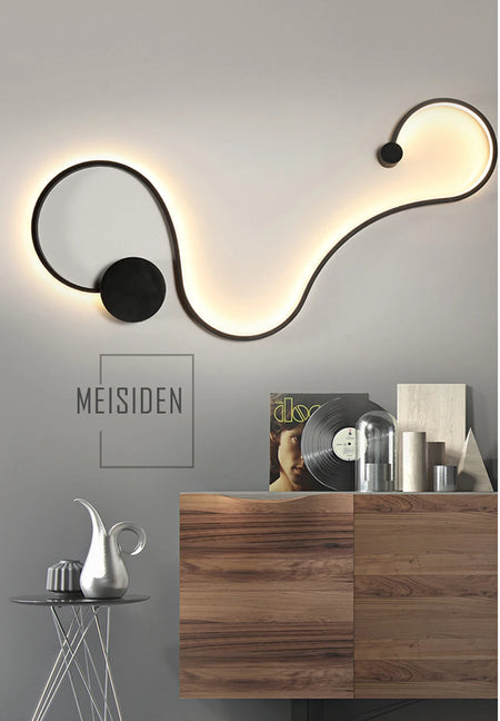 Wall Light - Modern LED Wall Lamps for Bedroom Living Room White/Black Fixtures SW-36210345 - SWEET-LIGHTS