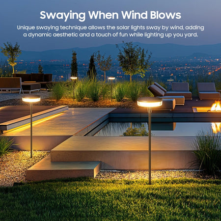 Outdoor Light - Solar Pathway Light Swaying with Wind Auto On/Off SW-36210478 - SWEET-LIGHTS