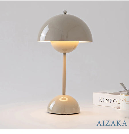 Table Lamp - Touch Control Infinitely Dimmable Mushroom Desk Lamp for Bedroom Living Room Study Cafe Restaurant SW-36210438 - SWEET-LIGHTS
