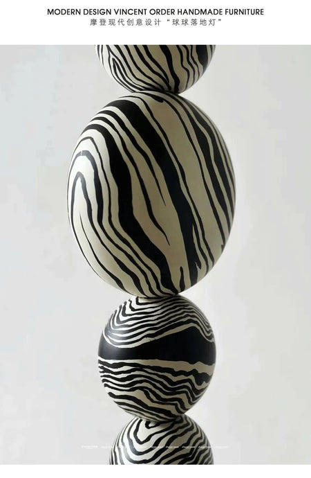 Floor Lamp - NEW Designer Hand-Painted Art Ball Lamp for Living Room Study Decor SW-36210478 - SWEET-LIGHTS