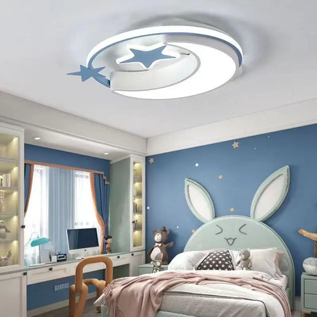 Children Lighting - Moon Star Led Ceiling Light Fixture For Kid Room Bedroom SW-36210234 - SWEET-LIGHTS