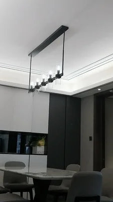 Pendant Light - Retro American Chrome Black Gold LED Chandelier Lighting Fixtures For Foyer SW-36210458 - SWEET-LIGHTS