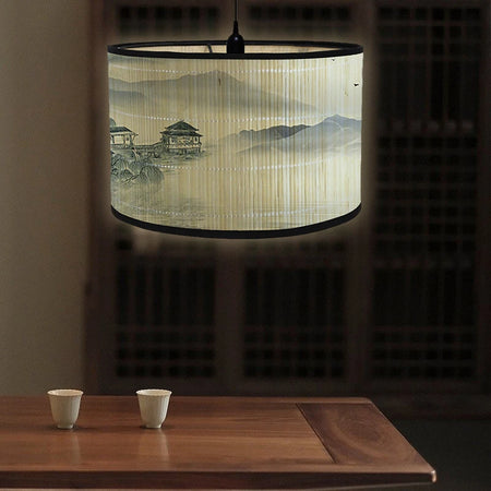 Lampshade - Japanese Style Bamboo Art Light Shade SW-36210457 - SWEET-LIGHTS