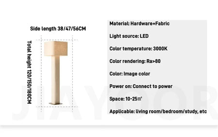 Floor Lamp - High-End Artistic Vertical Sofa Lamp Wabi Sabi Style SW-36210458 - SWEET-LIGHTS