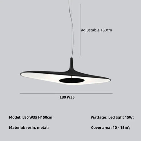 Pendant Light - Nordic Irregular Changeable Light Lamp Resin Wabi Sabi Fixture Home Decor SW-36210458 - SWEET-LIGHTS