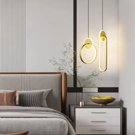 Pendant Light - Modern Room Decor Ring Lustres Luminaria SW-36210478 - SWEET-LIGHTS