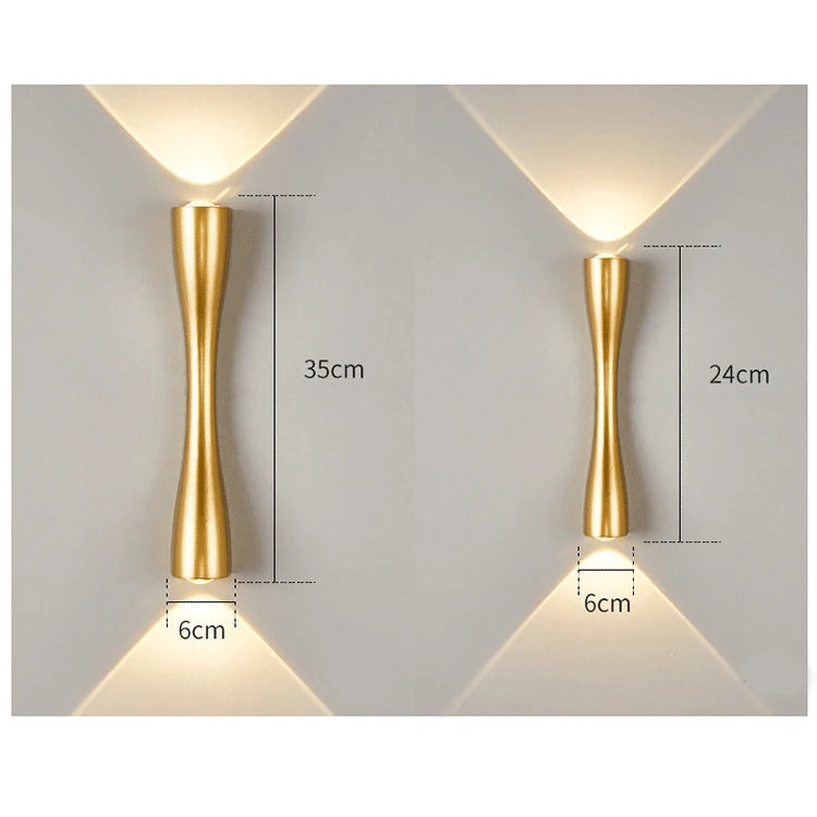 Wall Light - Led Wall Lamp IP65 Waterproof A85-265V 6W 12W SW-36210345 - SWEET-LIGHTS