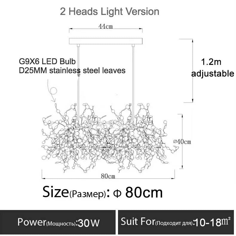 Pendant Light - Modern Ceiling Chandelier 110V/220V Luxury SW-36210458 - SWEET-LIGHTS