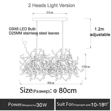 Pendant Light - Modern Ceiling Chandelier 110V/220V Luxury SW-36210458 - SWEET-LIGHTS