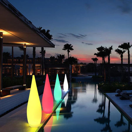 Outdoor Light - OUFULA Landscape Rechargeable Lamp USB 16 Colors LED Remote Control Waterproof IP65 for Garden SW-36210457 - SWEET-LIGHTS