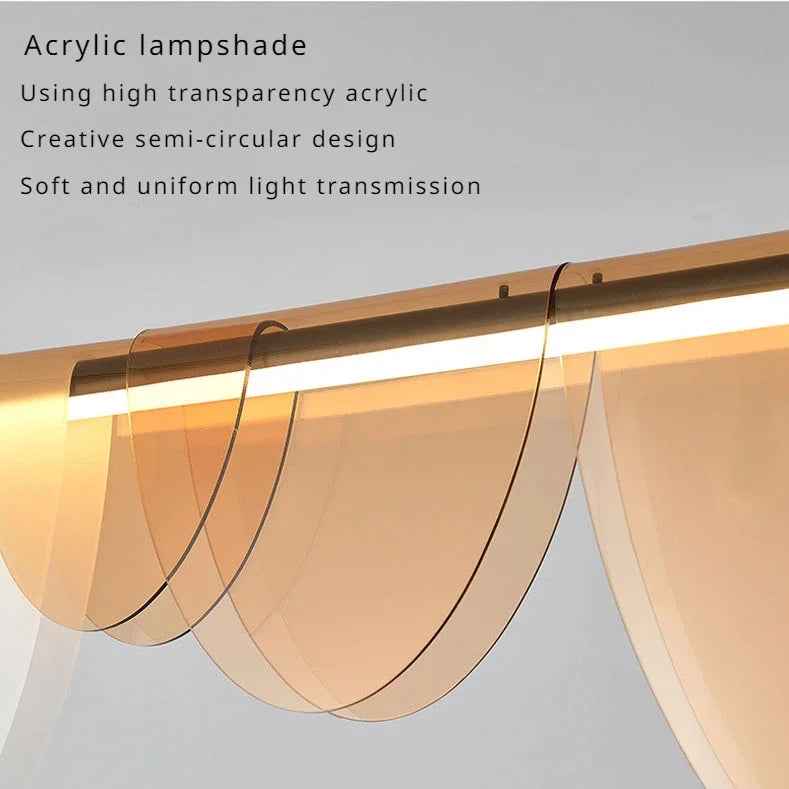Pendant Light - Nordic Salon Colored Acrylic Chandelier LED Lamp for Dining Living Room Bedroom Lustre Lightings SW-36210923 - SWEET-LIGHTS