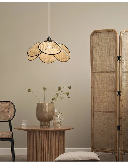 Floor Lamp - Knitting Rattan LED Lighting Nightlight for Living Room and Bedroom SW-36210346 - SWEET-LIGHTS