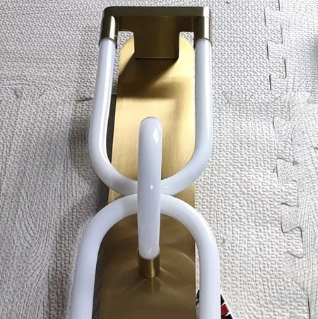 Wall Light - Nordic Art Design LED Wall Lights Gold Black Metal White Acrylic Tube Home Deco Wall Decor SW-36210478 - SWEET-LIGHTS