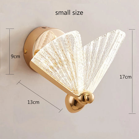Wall Light - LED Wall Lamp Modern Creative Nordic Butterfly Bedroom Living Room Aisle Lighting SW-36210347 - SWEET-LIGHTS