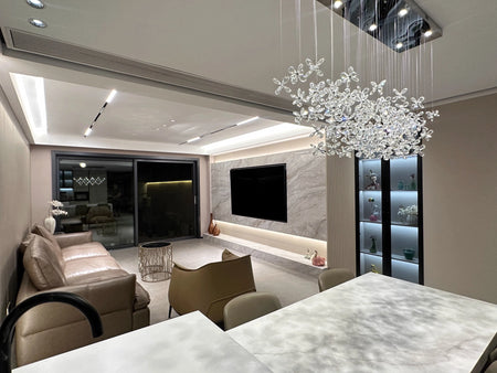 Pendant Light - Luxury Crystal Pendant Lamp for Dining Hall SW-36210345 - SWEET-LIGHTS