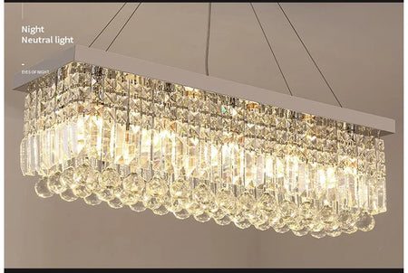 Pendant Light - LED Crystal Chandelier Modern Dining Lamp SW-36210923 - SWEET-LIGHTS