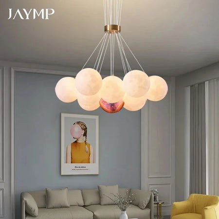 Children Lighting - Creative Moon Ceiling Chandelier Indoor Lamp SW-36210345 - SWEET-LIGHTS