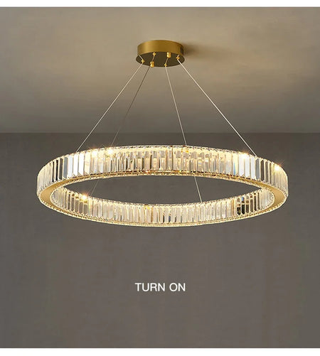 Pendant Light - Led Luxury Crystal Ceiling Pendant Lamp for Living Room and Dining SW-36210347 - SWEET-LIGHTS