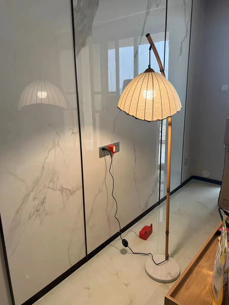 Floor Lamp - Foyer Wabi Sabi Canvas Shades LED Metal Light SW-36211023 - SWEET-LIGHTS