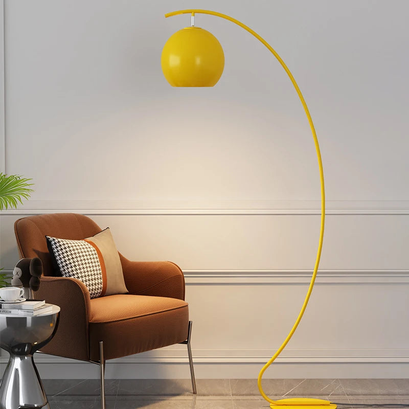 Floor Lamp - ULANI Nordic Yellow Fishing LED Decorative Light SW-36210124 - SWEET-LIGHTS