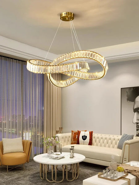 Pendant Light - Modern Home Decoration Crystal Chandelier Living Room Lamp Dining Table Pendant Lights SW-36210567 - SWEET-LIGHTS