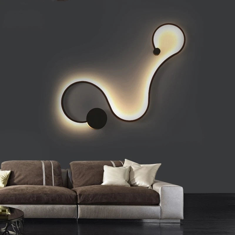 Wall Light - Modern LED Wall Lamps for Bedroom Living Room White/Black Fixtures SW-36210345 - SWEET-LIGHTS