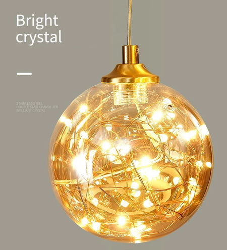 Chandelier - Nordic Home Decoration Stair Chandelier 6-30 Heads SW-36210347 - SWEET-LIGHTS