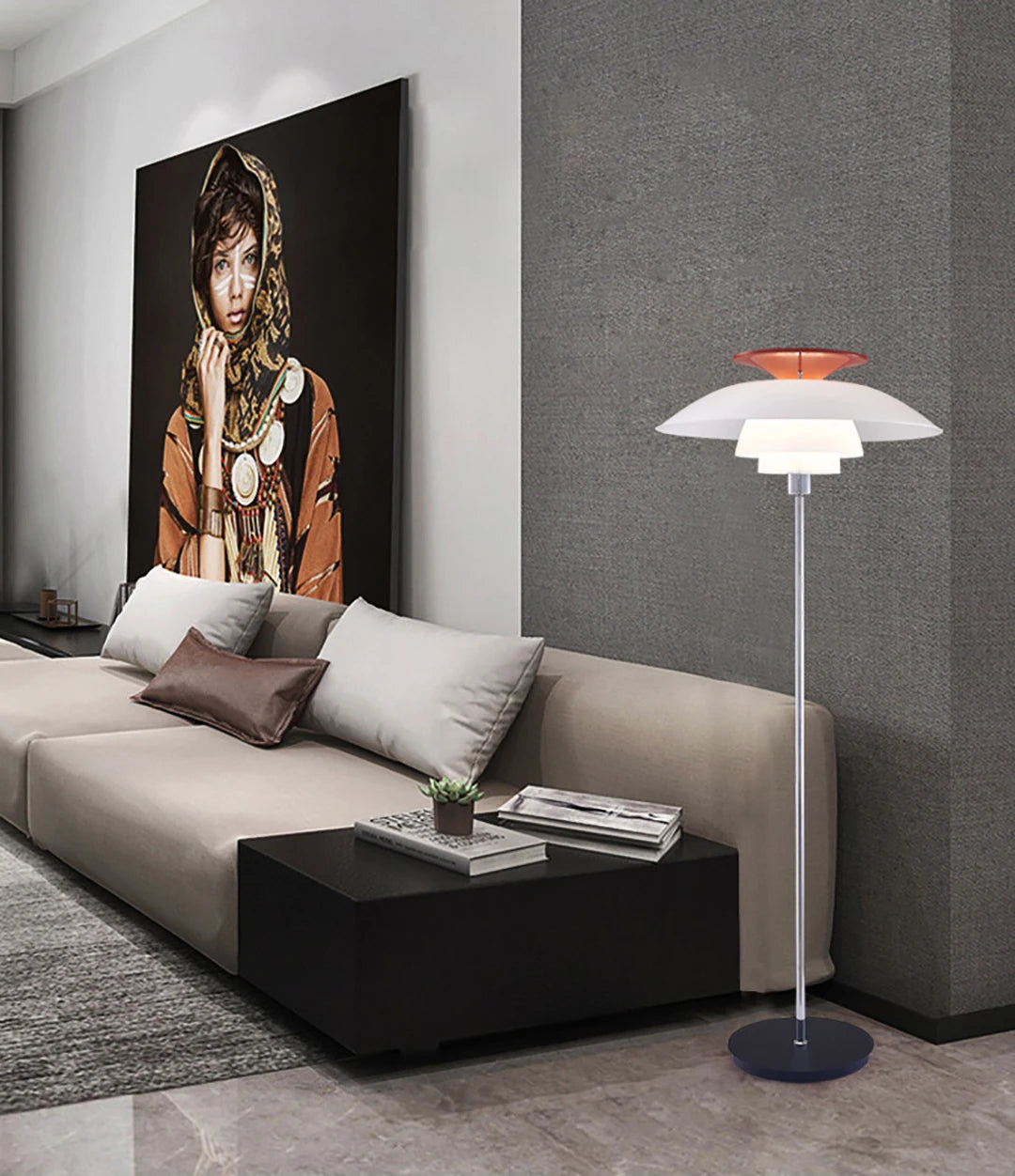 Floor Lamp - Danish PH 80 Replica with E27 LED Bulb 85-265V SW-36210987 - SWEET-LIGHTS