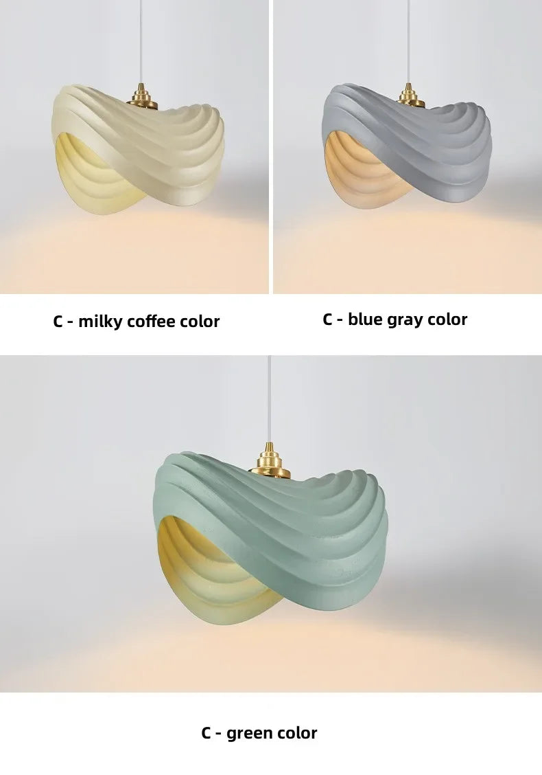 Pendant Light - Modern Minimalism E27 LED Resin Lamp Fixtures SW-36210678 - SWEET-LIGHTS