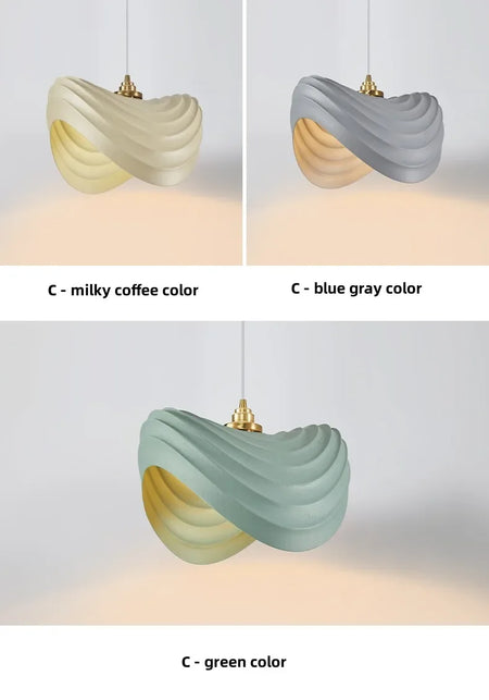 Pendant Light - Modern Minimalism E27 LED Resin Lamp Fixtures SW-36210678 - SWEET-LIGHTS