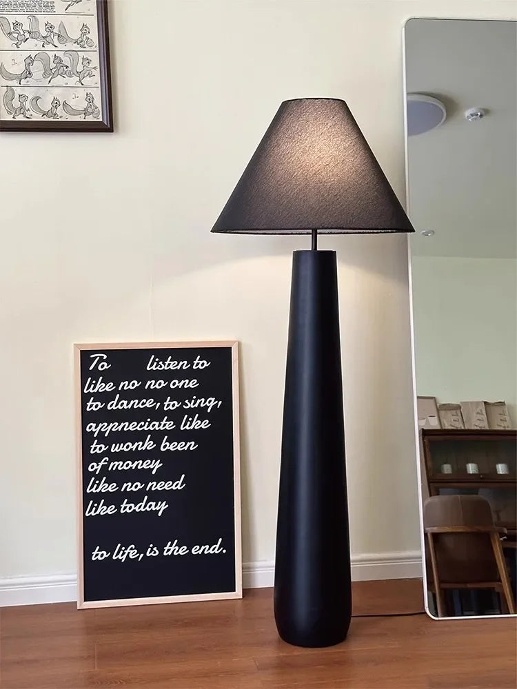Floor Lamp - Wabi Sabi White Mushroom Tall Fabric Light SW-36210789 - SWEET-LIGHTS