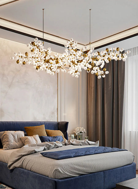 Chandelier - Nordic Luxury Grapes Bunch Hanging Lamp for Dining Room Living Room Decor SW-36210456 - SWEET-LIGHTS