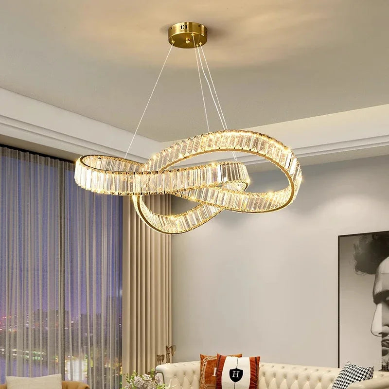 Pendant Light - Modern Home Decoration Crystal Chandelier Living Room Lamp Dining Table Pendant Lights SW-36210567 - SWEET-LIGHTS