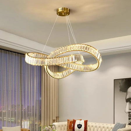 Pendant Light - Modern Home Decoration Crystal Chandelier Living Room Lamp Dining Table Pendant Lights SW-36210567 - SWEET-LIGHTS