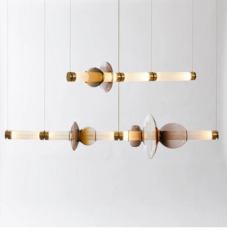 Pendant Light - Nordic Style Designer Stained Glass LED Chandelier SW-36210579 - SWEET-LIGHTS