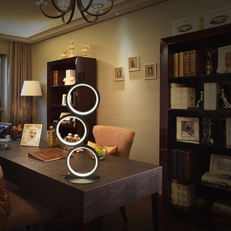 Table Lamp - Dimming Intelligent Touch Ring Night Light Modern Design SW-36210347 - SWEET-LIGHTS