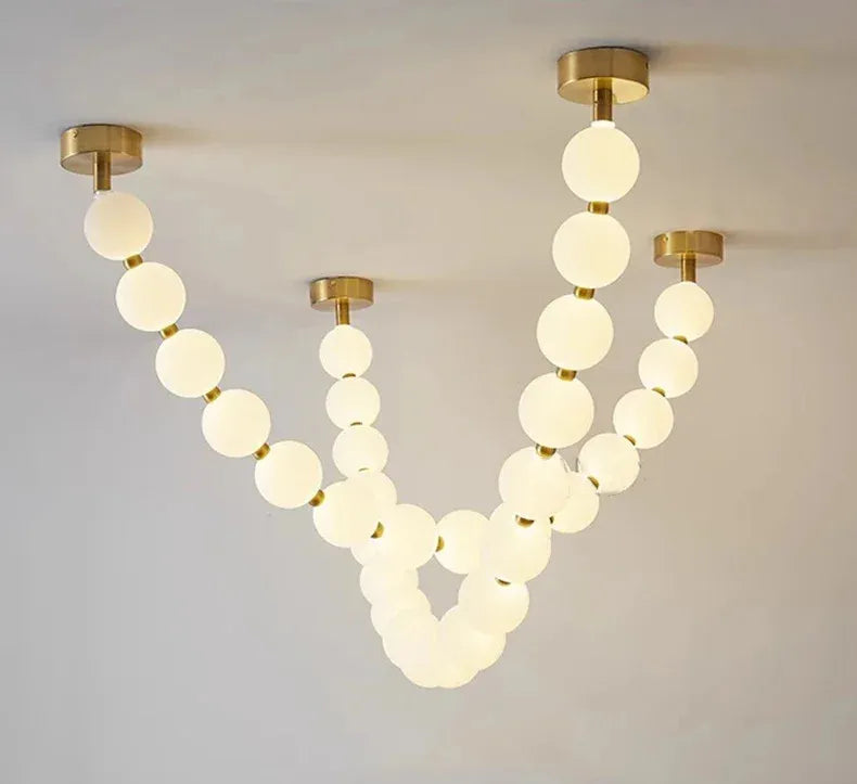 Pendant Light - Nordic Beads LED Chandelier for Home Decor SW-36210478 - SWEET-LIGHTS
